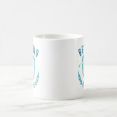 最高のパパ コーヒーマグカップ (中央)