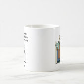 最高のパパ コーヒーマグカップ (中央)