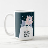 最高のパパ コーヒーマグカップ (左)