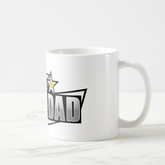 最高のパパ コーヒーマグカップ (右)