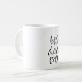 最高のパパ コーヒーマグカップ (正面左)