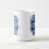 最高のパパ コーヒーマグカップ (中央)
