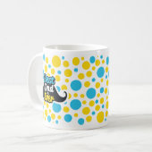 最高のパパ コーヒーマグカップ (正面左)