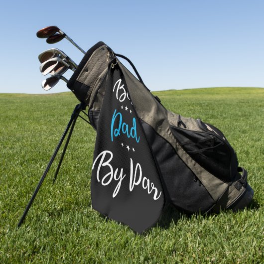 最高のパパ ゴルフタオル (グリーン)