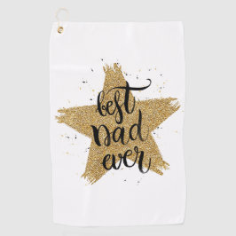 最高のパパ ゴルフタオル