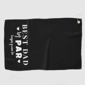 最高のパパ ゴルフタオル (横)