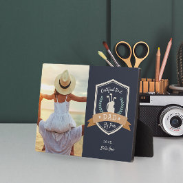 最高のパパ |ゴルフパパ写真 フォトプラーク