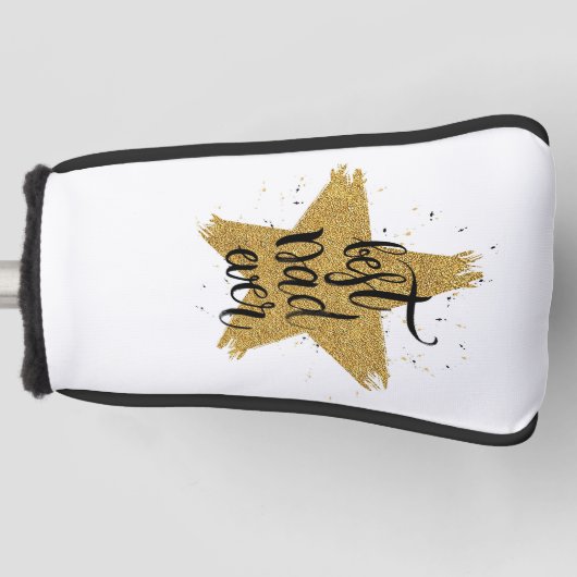 最高のパパ ゴルフヘッドカバー (正面)