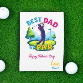 最高のパパ | ゴルフ好きの父の日 カード