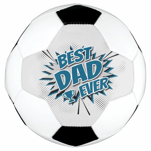 最高のパパ サッカーボール (正面)