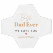 最高のパパ サッカーボール (フラット)