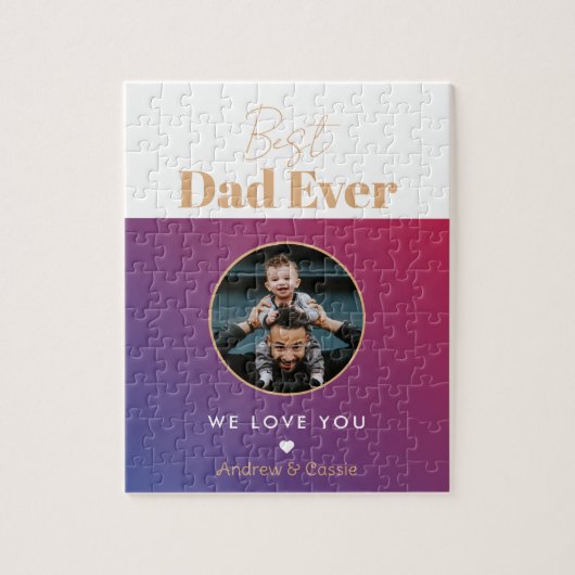 最高のパパ ジグソーパズル (縦)