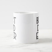 最高のパパ ジャンボコーヒーマグカップ (正面)