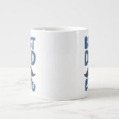 最高のパパ ジャンボコーヒーマグカップ (正面)