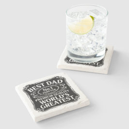 最高のパパ ストーンコースター
