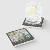 最高のパパ ストーンコースター (横)