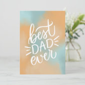 最高のパパ。タイポグラフィ台本ハッピーファーザーの日 (スタンド正面)