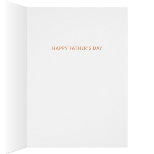 最高のパパ。タイポグラフィ台本ハッピーファーザーの日 (内側 (右))