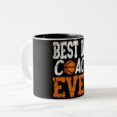 最高のパパ ツートーンマグカップ (正面左)