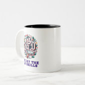 最高のパパ ツートーンマグカップ (正面左)