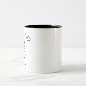 最高のパパ ツートーンマグカップ (中央)