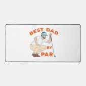 最高のパパ デスクマット (正面)