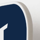 最高のパパ |ネイビはっきりしたーモダンブルー ピックルボールラケット (左詳細)