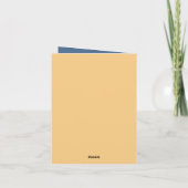 最高のパパ ノートカード (裏面)