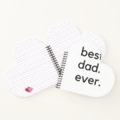 最高のパパ ノートブック (内部)