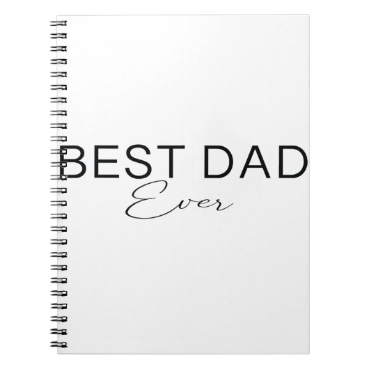 最高のパパ ノートブック (正面)