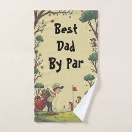 最高のパパ ハンドタオル