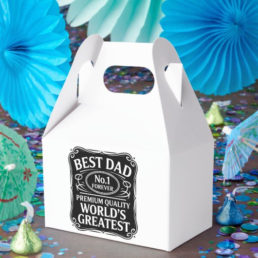 最高のパパ フェイバーボックス (パーティー)