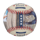 最高のパパ |フォトカスタムー 野球ボール (正面)