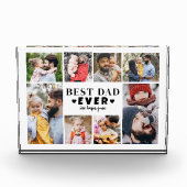 最高のパパ フォトブロック (正面)