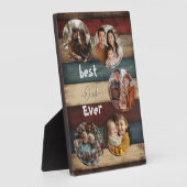 最高のパパ フォトプラーク (側面)