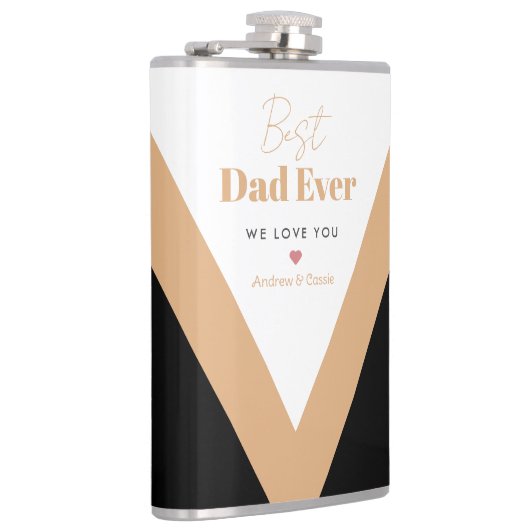 最高のパパ フラスク (右)