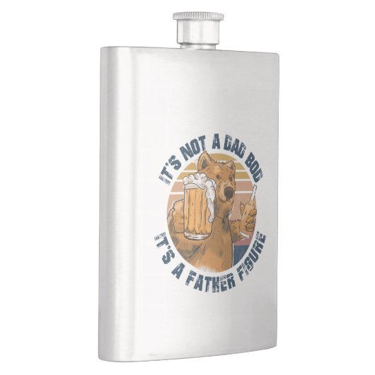 最高のパパ フラスク (右)