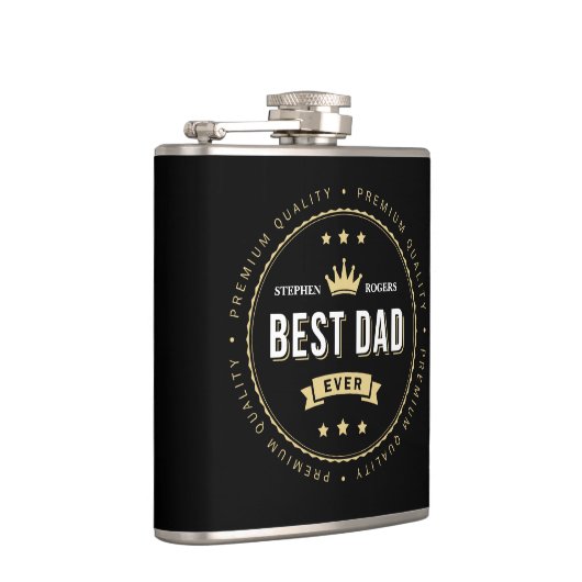 最高のパパ フラスク (右)