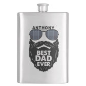 最高のパパ フラスク (正面)