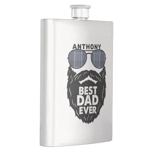 最高のパパ フラスク (右)