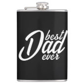 最高のパパ フラスク (正面)