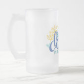 最高のパパ フロストグラスビールジョッキ (左)