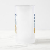 最高のパパ フロストグラスビールジョッキ (中央)