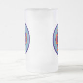 最高のパパ フロストグラスビールジョッキ (中央)