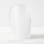 最高のパパ フロストグラスビールジョッキ (正面左)