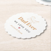 最高のパパ ペーパーコースター (アングル)