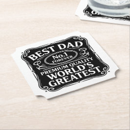 最高のパパ ペーパーコースター