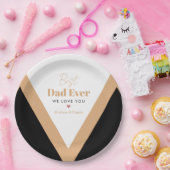 最高のパパ ペーパープレート (パーティー)