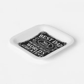 最高のパパ ペーパープレート (傾斜あり)