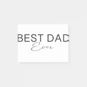 最高のパパ ポストイット (正面)